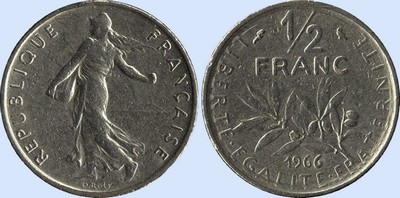 1/2 Franc SEMEUSE